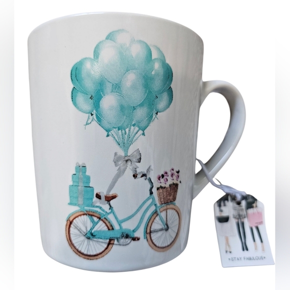 Amanda Greenwood Large Designer Inspired Ceramic Mug, New With Tags - Picture 1 of 3